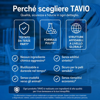 Kit Tavio™ con Impacco all'Olio di Ricino