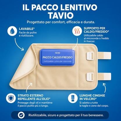 Kit Tavio™ con Impacco all'Olio di Ricino