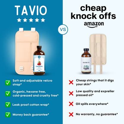 Tavio™ Castor Oil Pack Bundle
